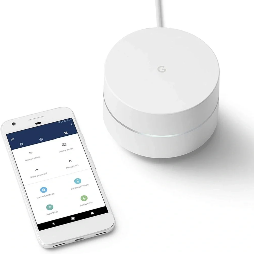 Google WiFi system, 3-Pack - Router Replace - Whole Home Coverage (NLS-1304-25)